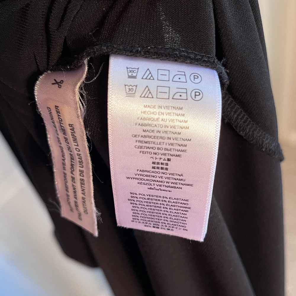 Michael Kors Formal Dress, Black, Sleeveless w/ detail, Thigh Slit, size XS - Picture 6 of 6